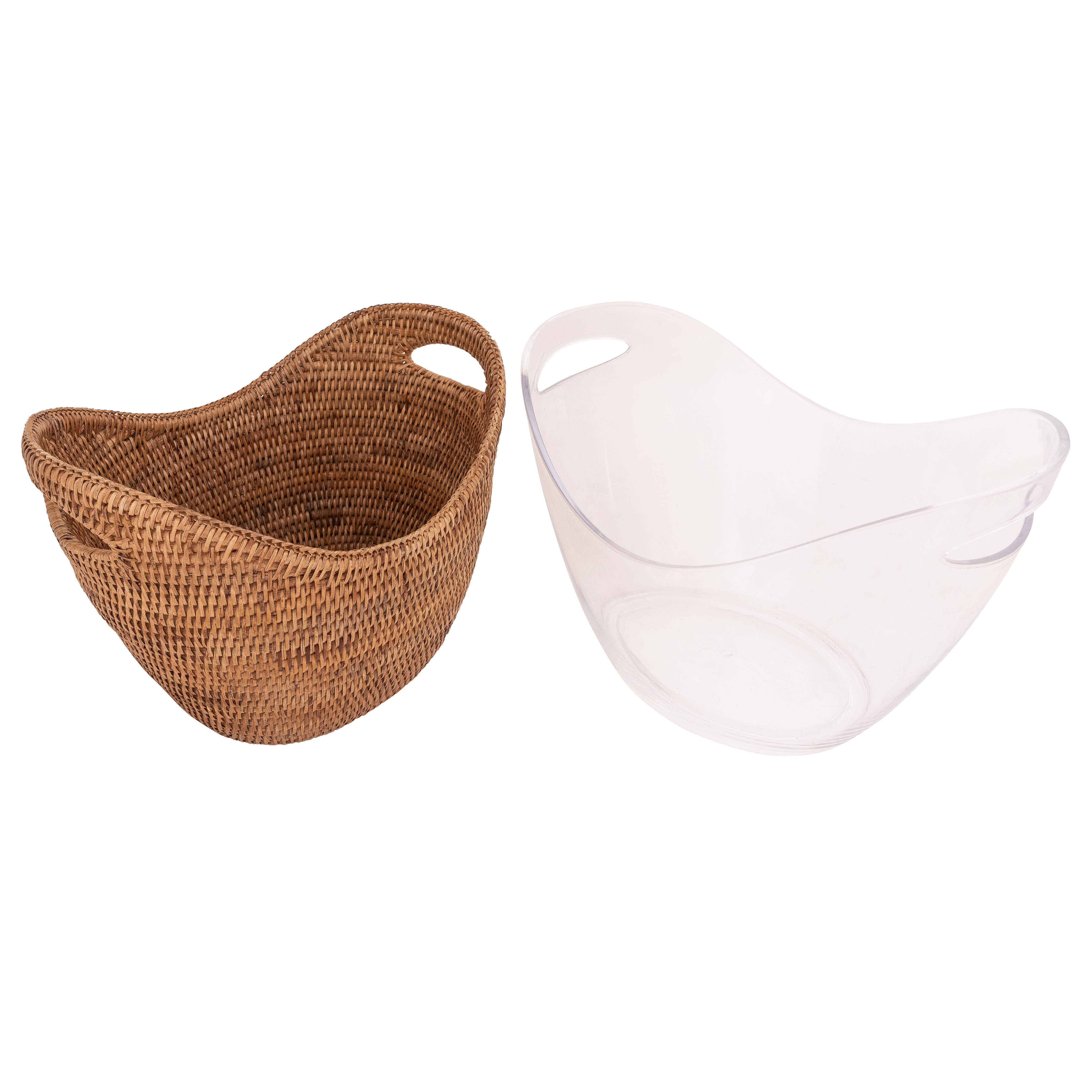 Champagne Bucket with Acrylic Insert