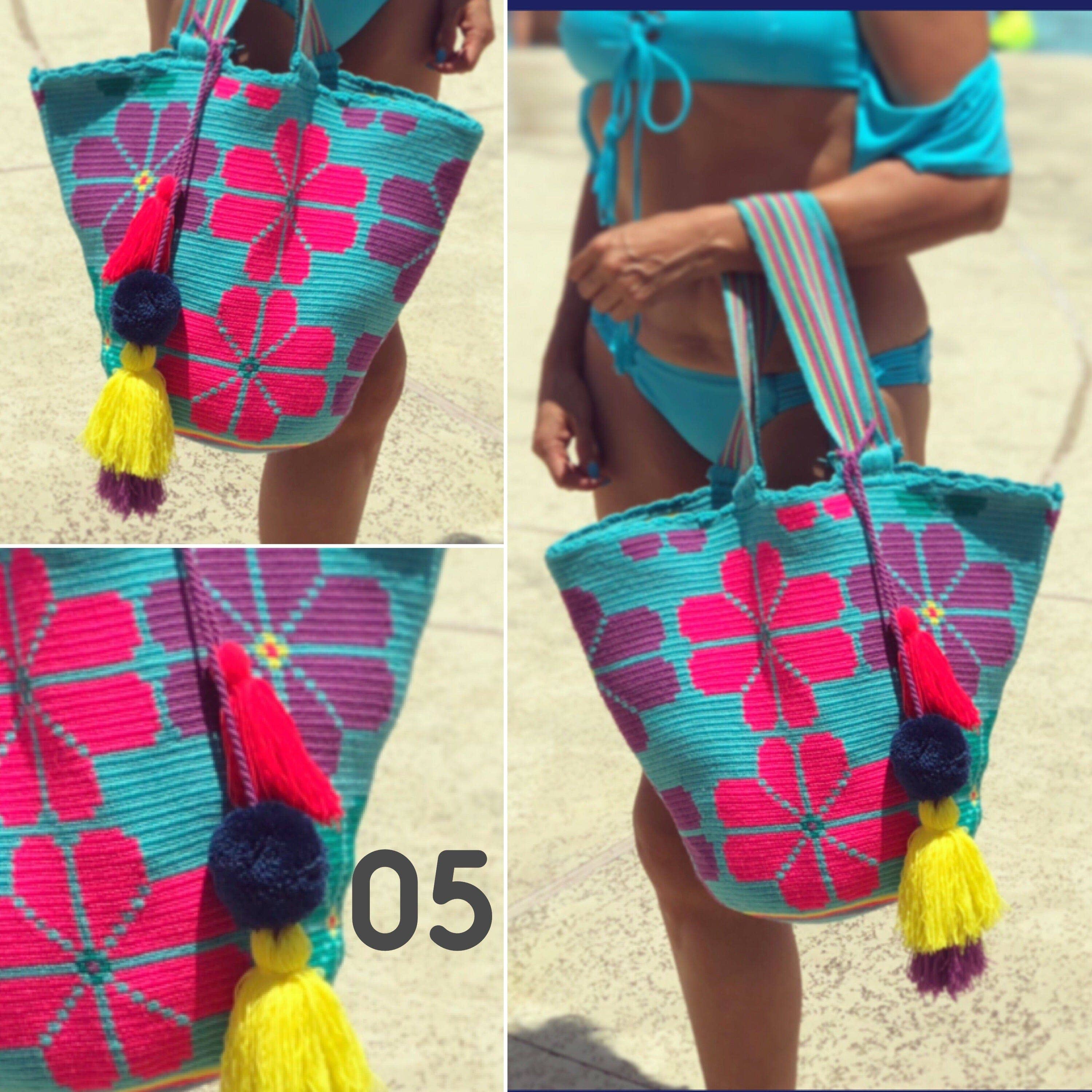 Summer Solstice Tote Bags | Summer Crochet Beach Totes