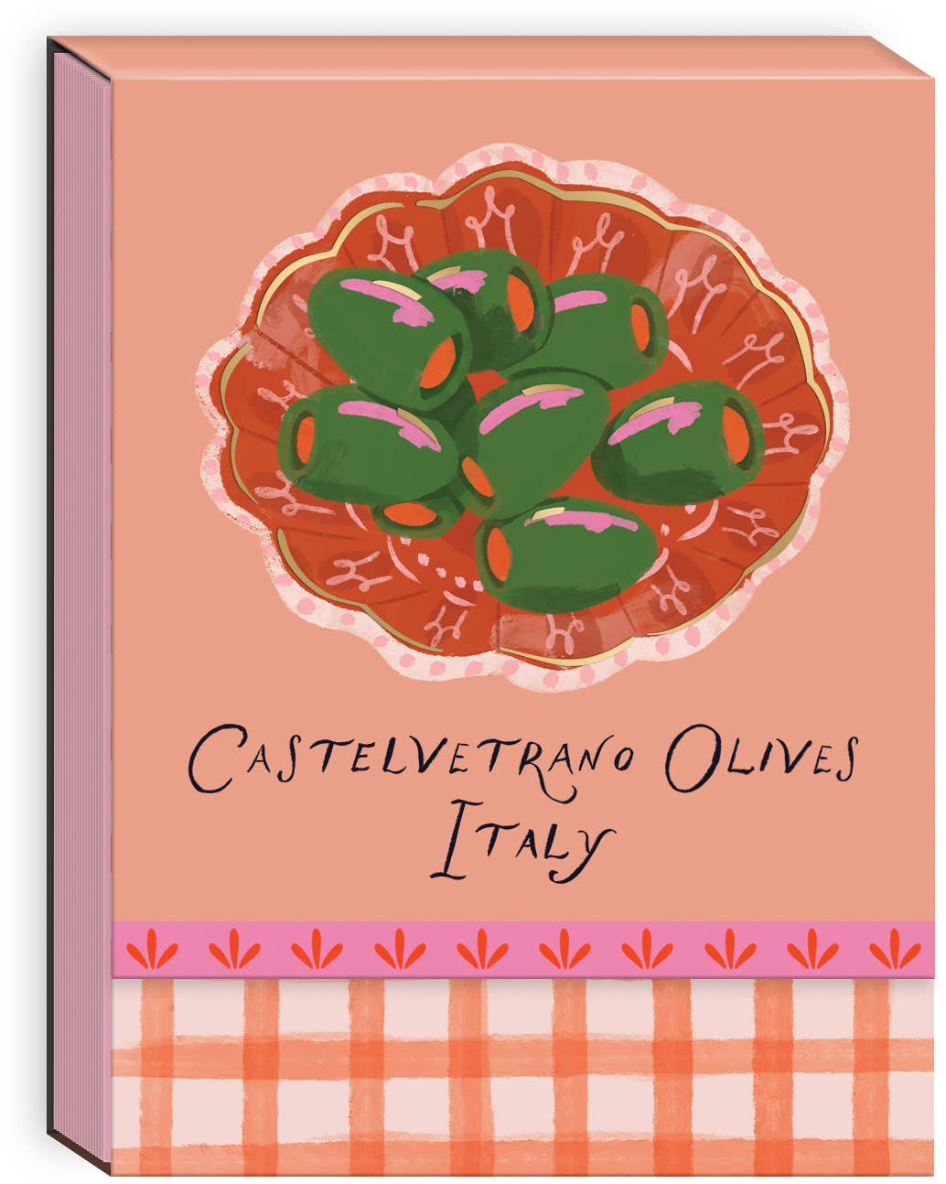 Sip & Savor Olives Pocket Notepad