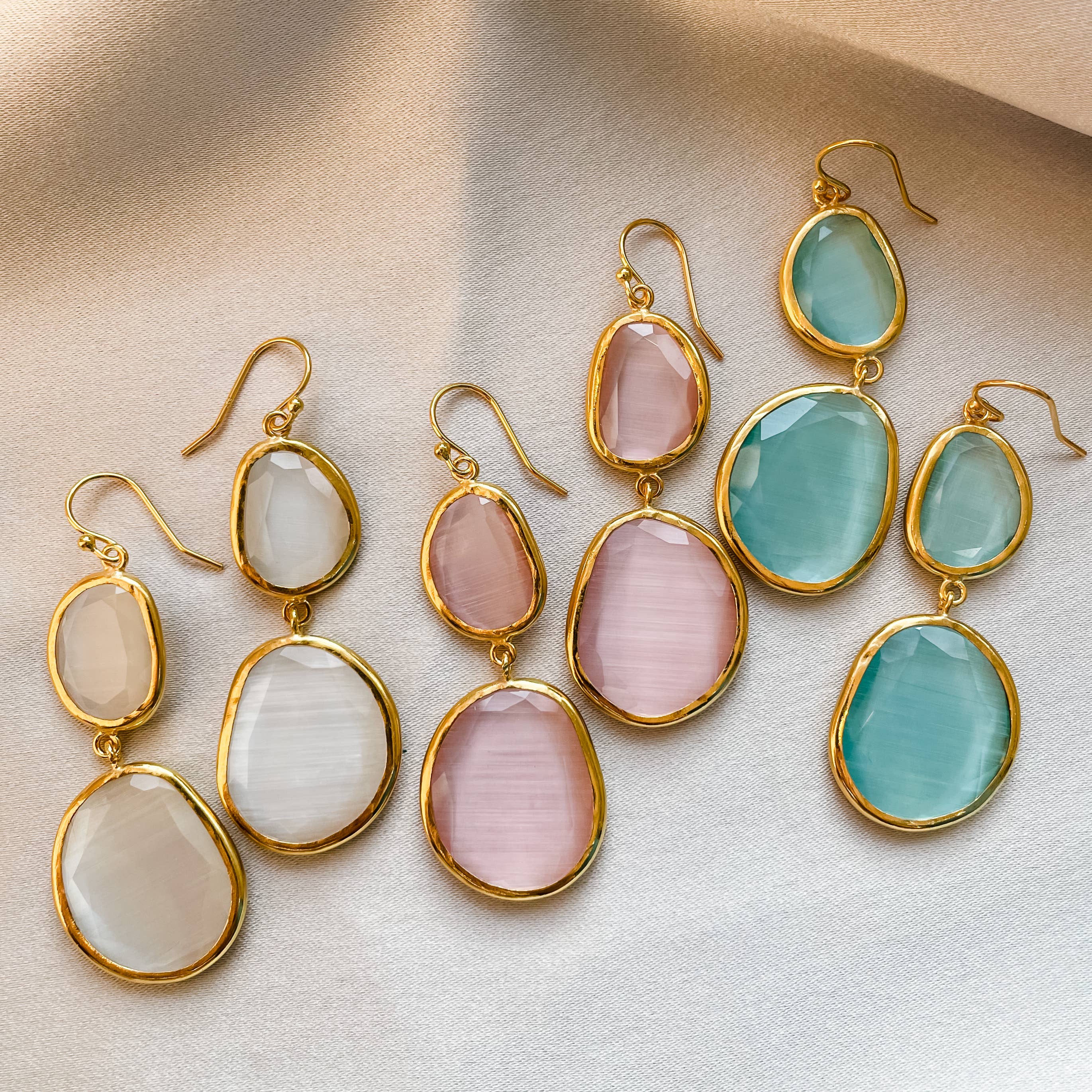 CORE | TWO-DROP EARRINGS