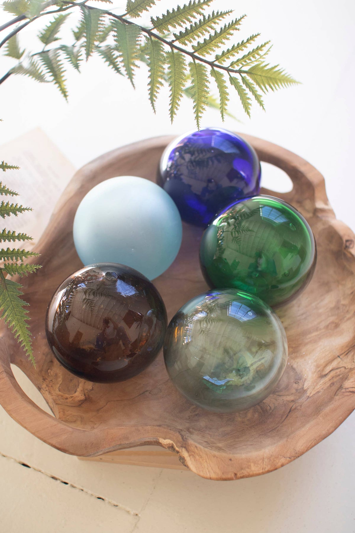 Recycled Glass Ball (Sold Individually)