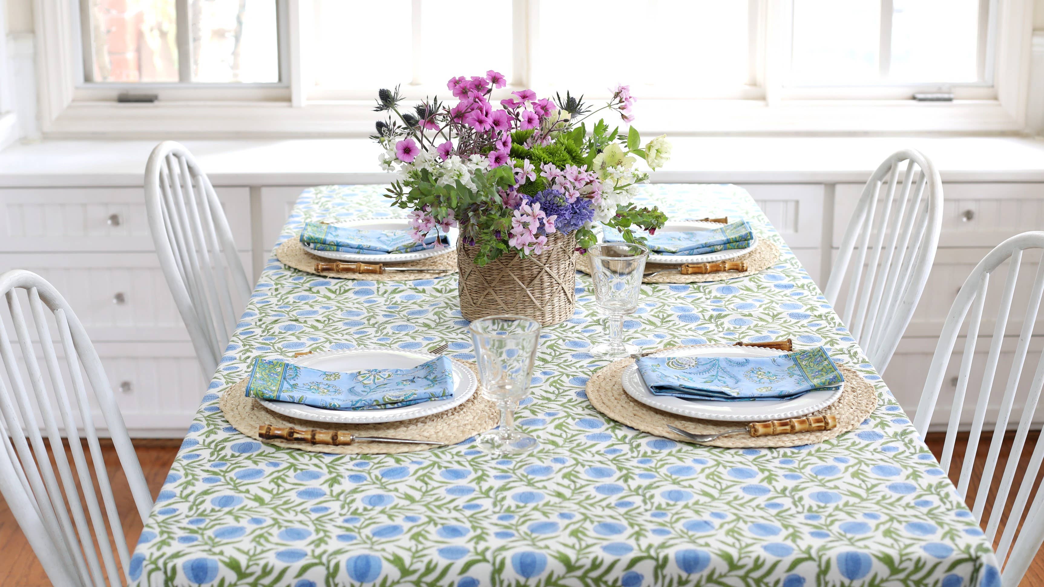 Tablecloth Pomegranate Blue