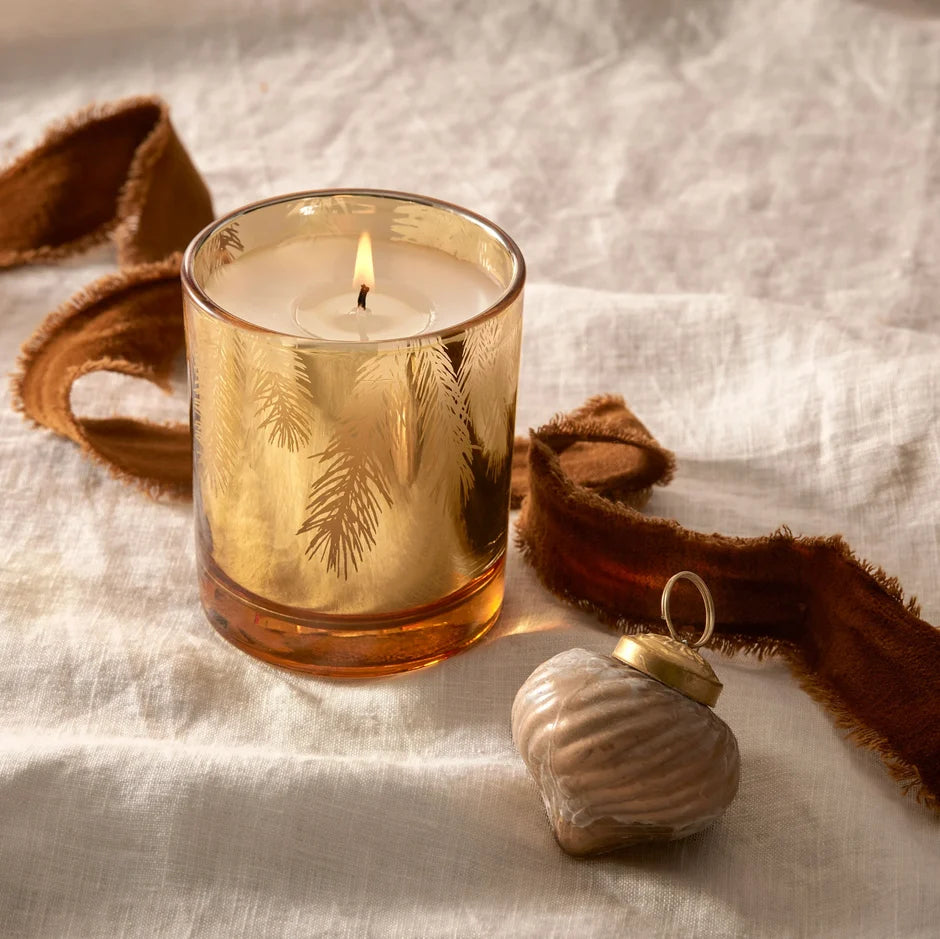 Frasier Fir Gilded Gold Poured Candle