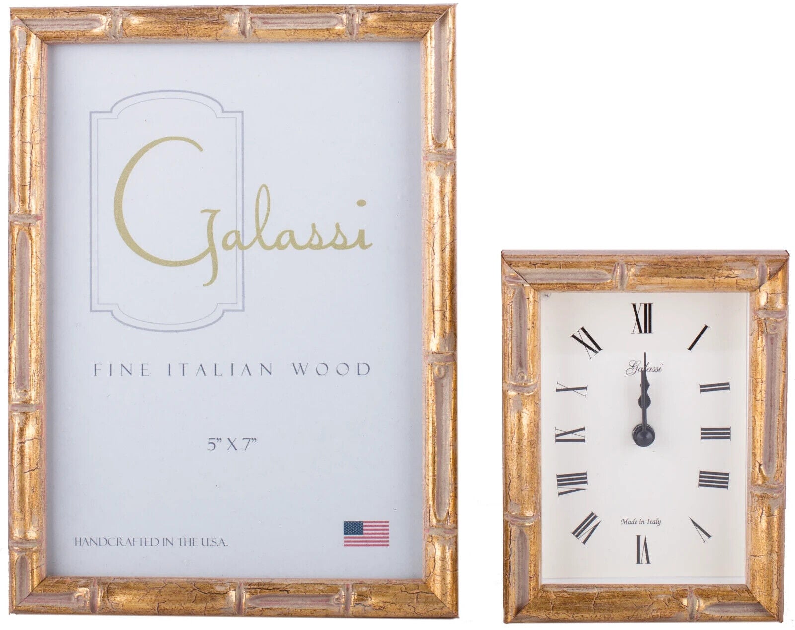 Gold Bamboo Picture Frame
