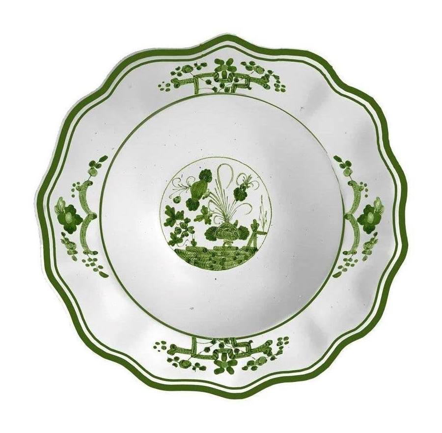 VIDA Faenza Mini Bowl (Green and White)