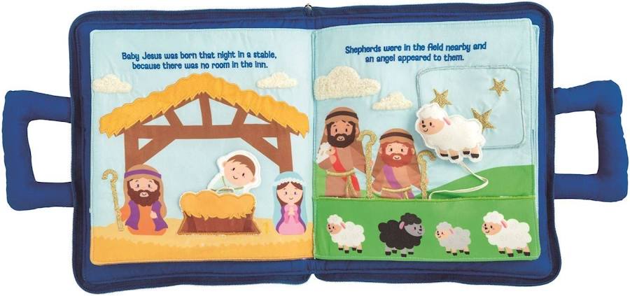 Nativity Fabric Book