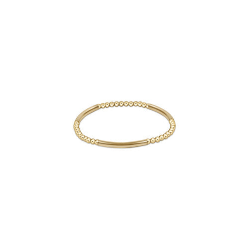 Bliss Bar Smooth Gold 3mm Bracelet main image 1