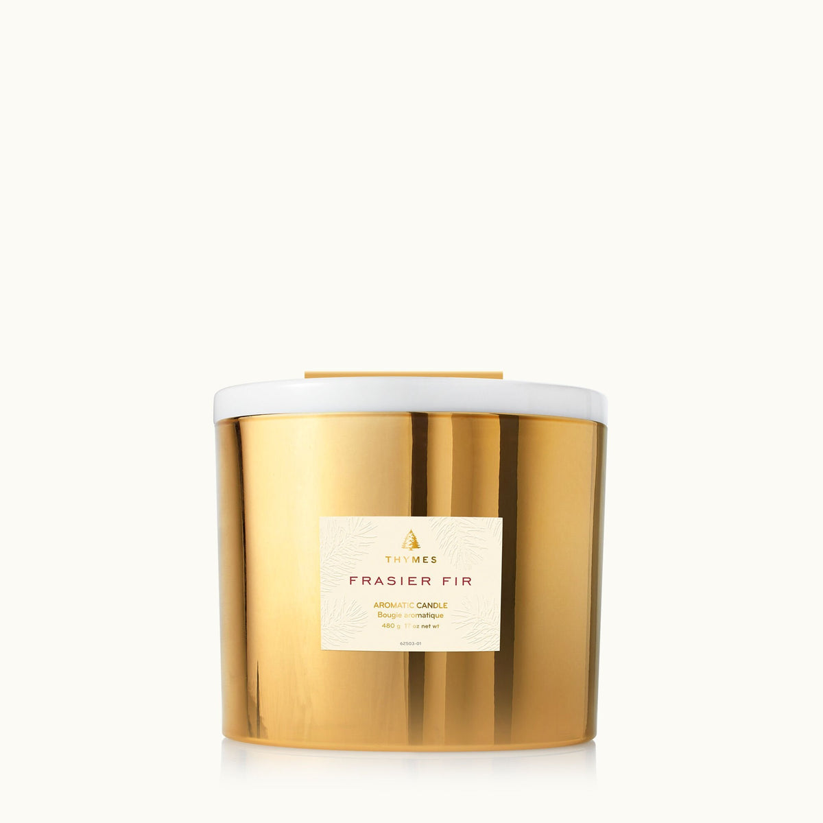 Frasier Fir Gold Gilded Candle