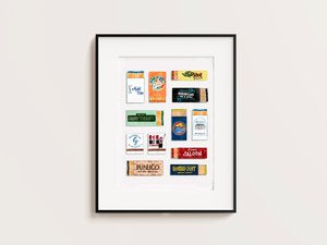 University of South Carolina Matchbook Print