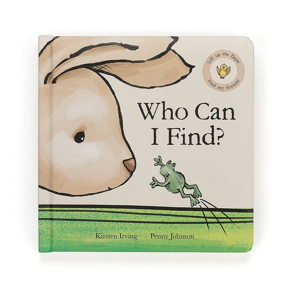 JellyCat "Who Can I Find" Book