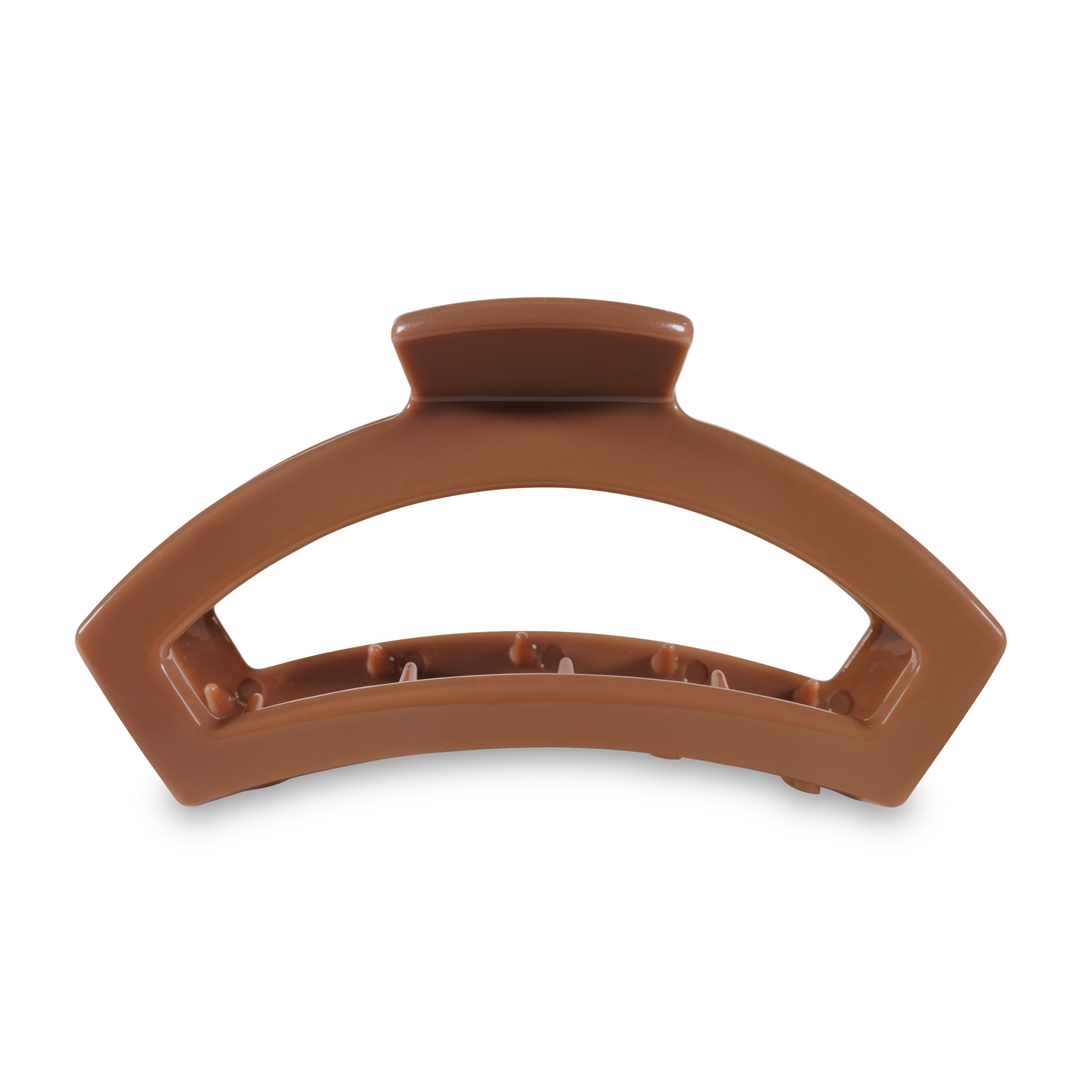 Open Caramel Large Hair Clip