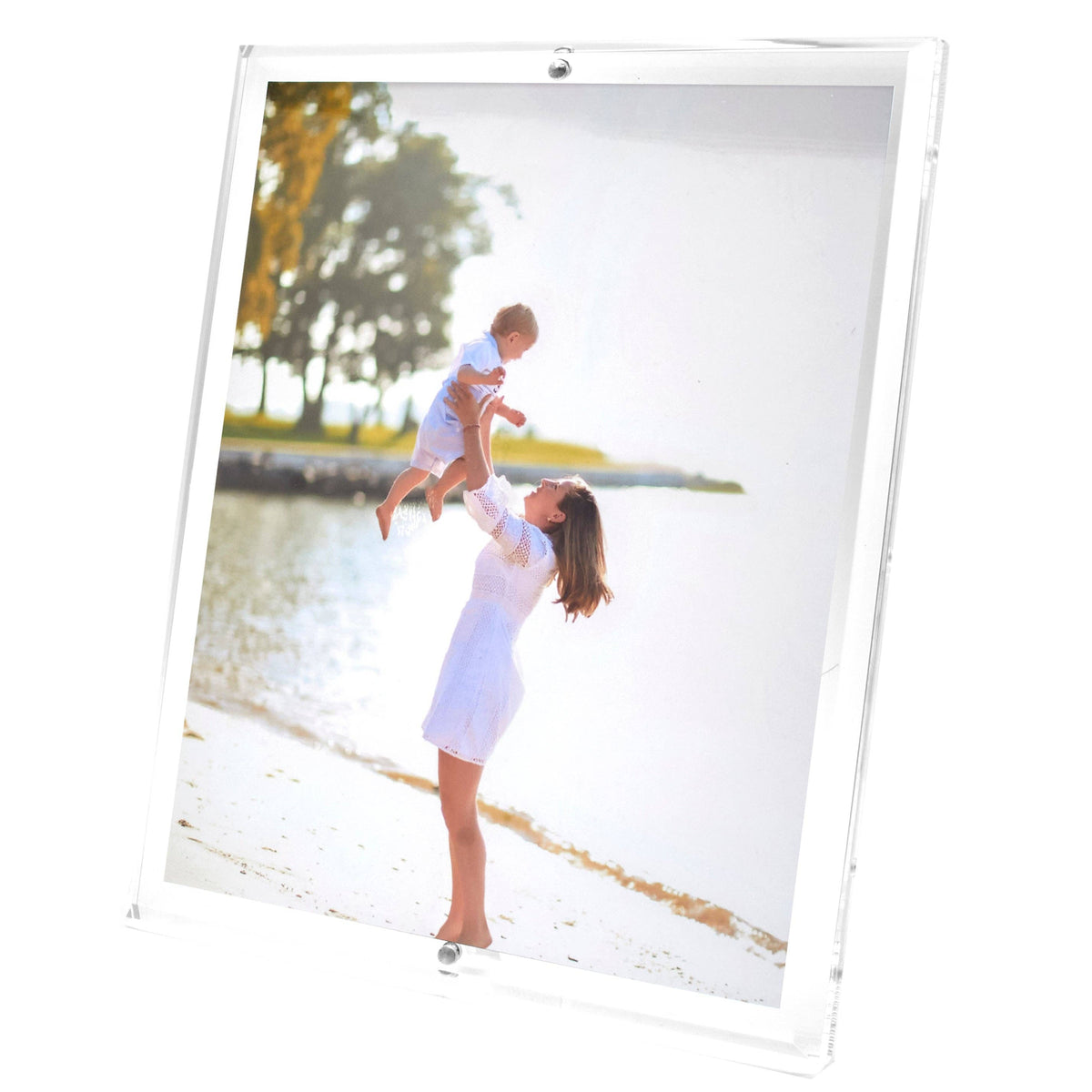 Clear Acrylic 8" x 10" Beveled Frame