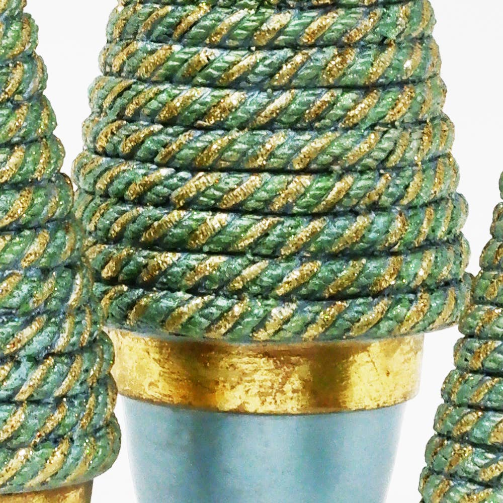 13" Provence Horizontal Cone Tree (Blue Haze)
