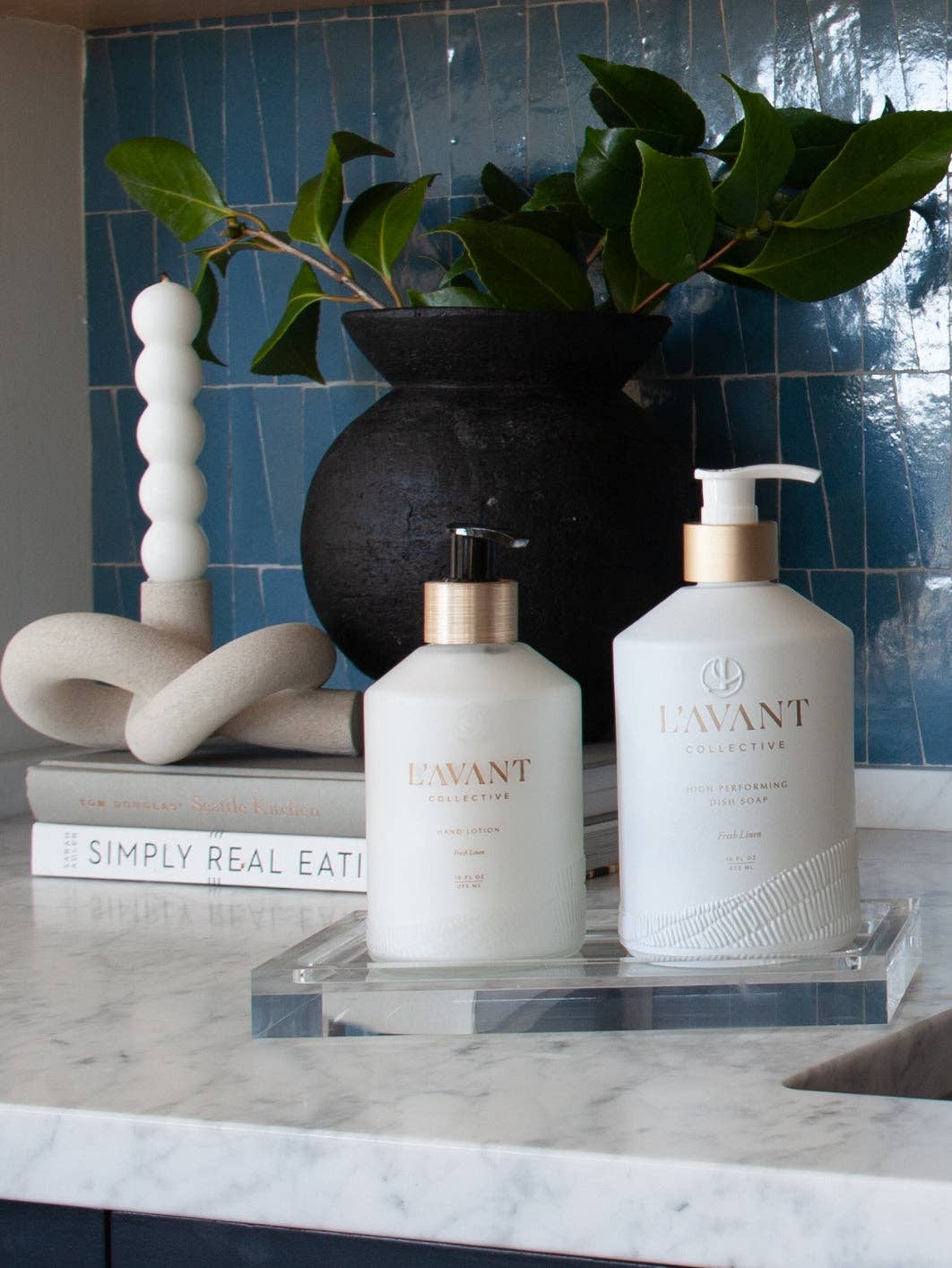 Hand Lotion (Glass Bottle)- BLUSHED BERGAMOT