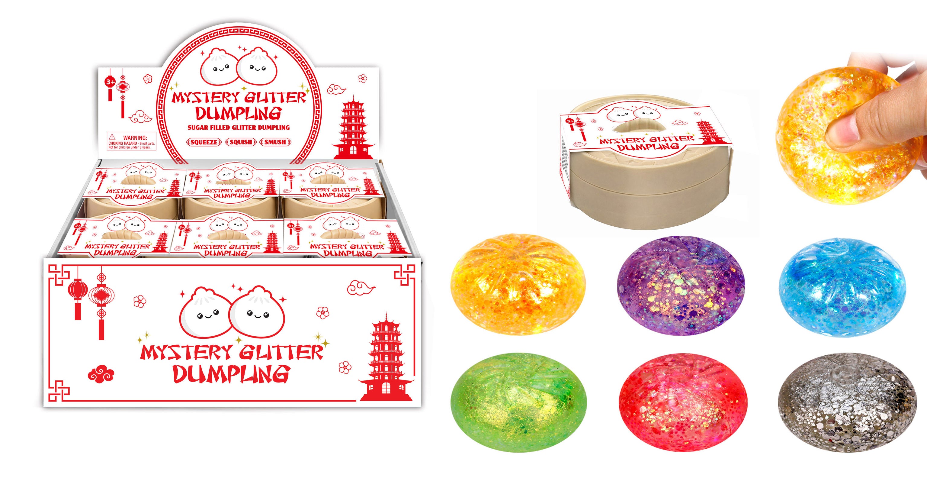 Mystery Glitter Dumpling