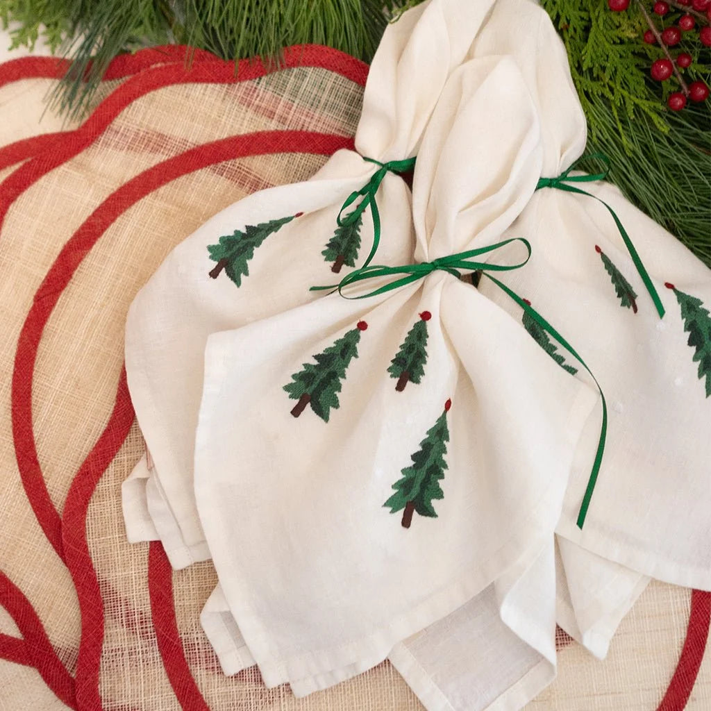 Pomegranate Napkins- Slope Firs