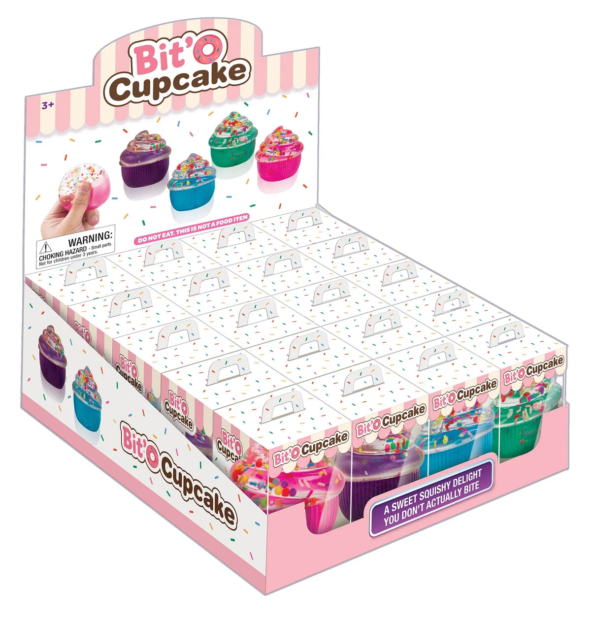 Bit'O Cupcake Squishy (Assorted Colors)