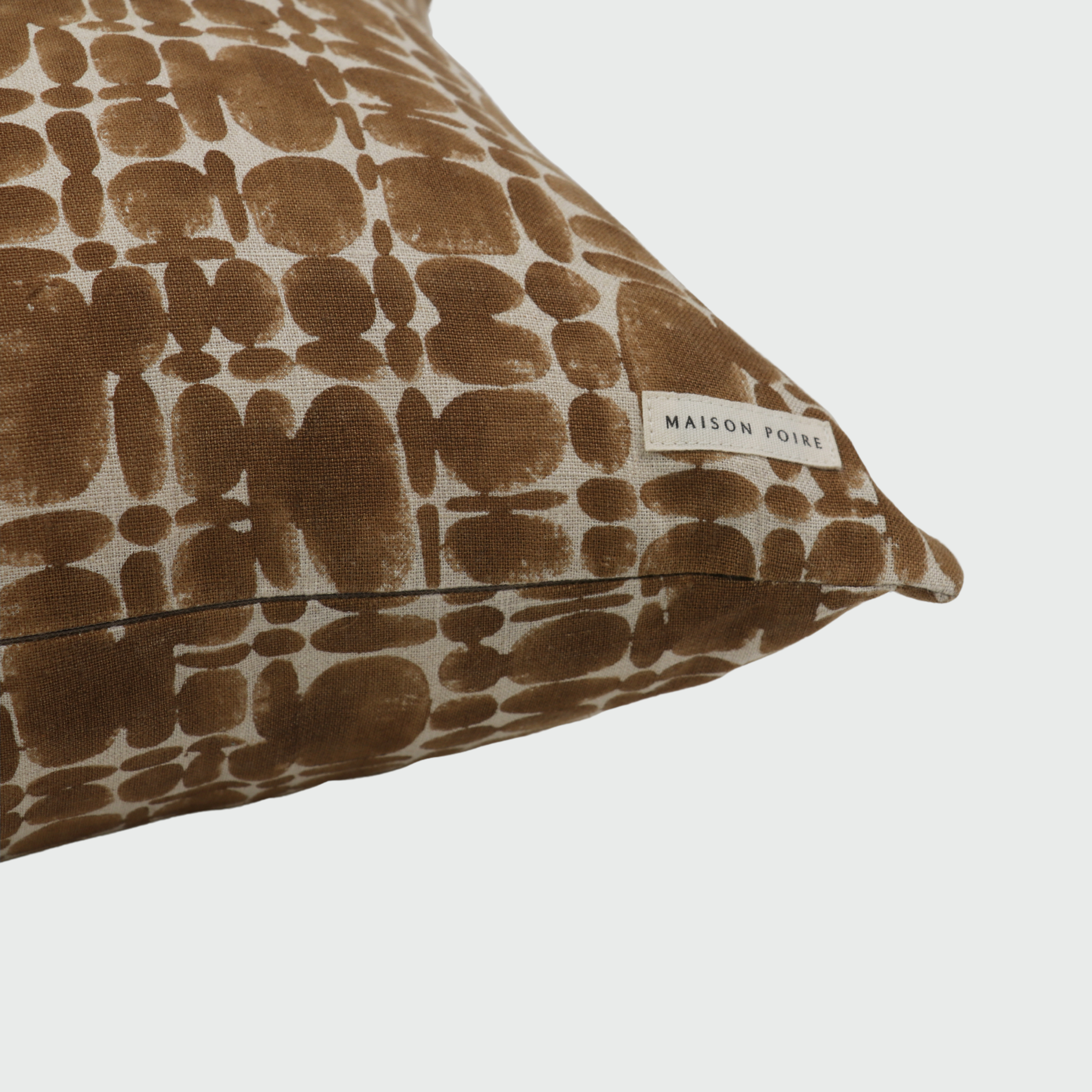Pierre Lumbar Pillow Cover, Tobacco