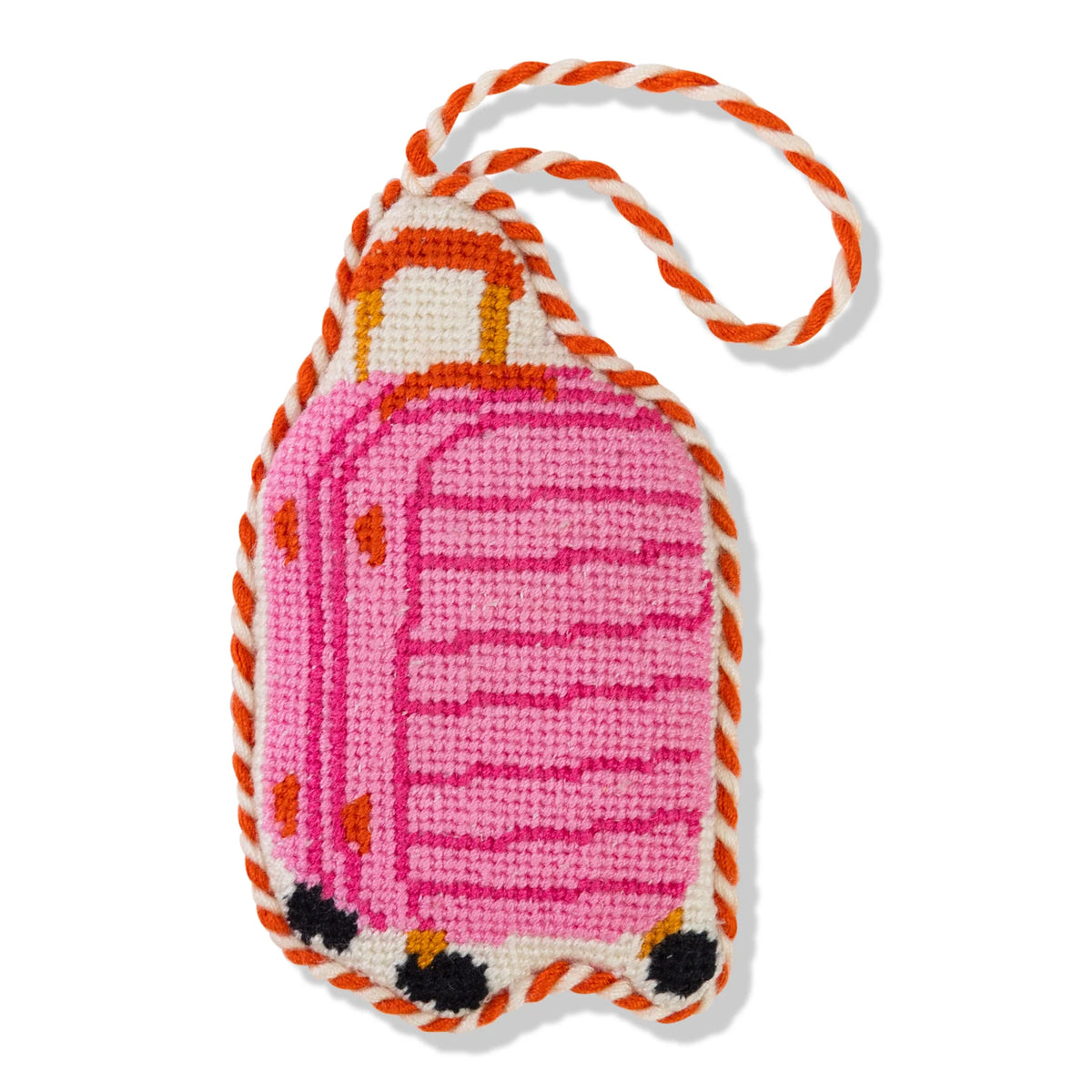 Needlepoint Ornament - Luggage