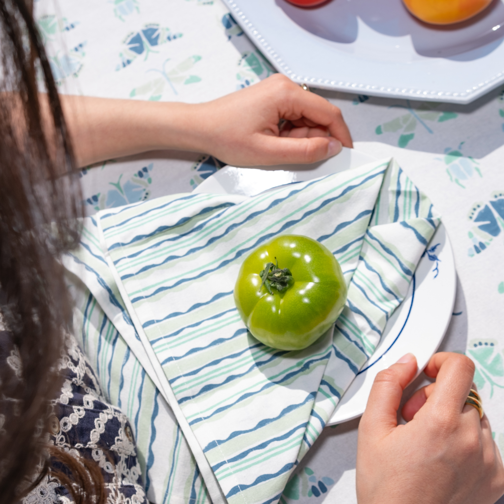 Lola Napkin in Mint
