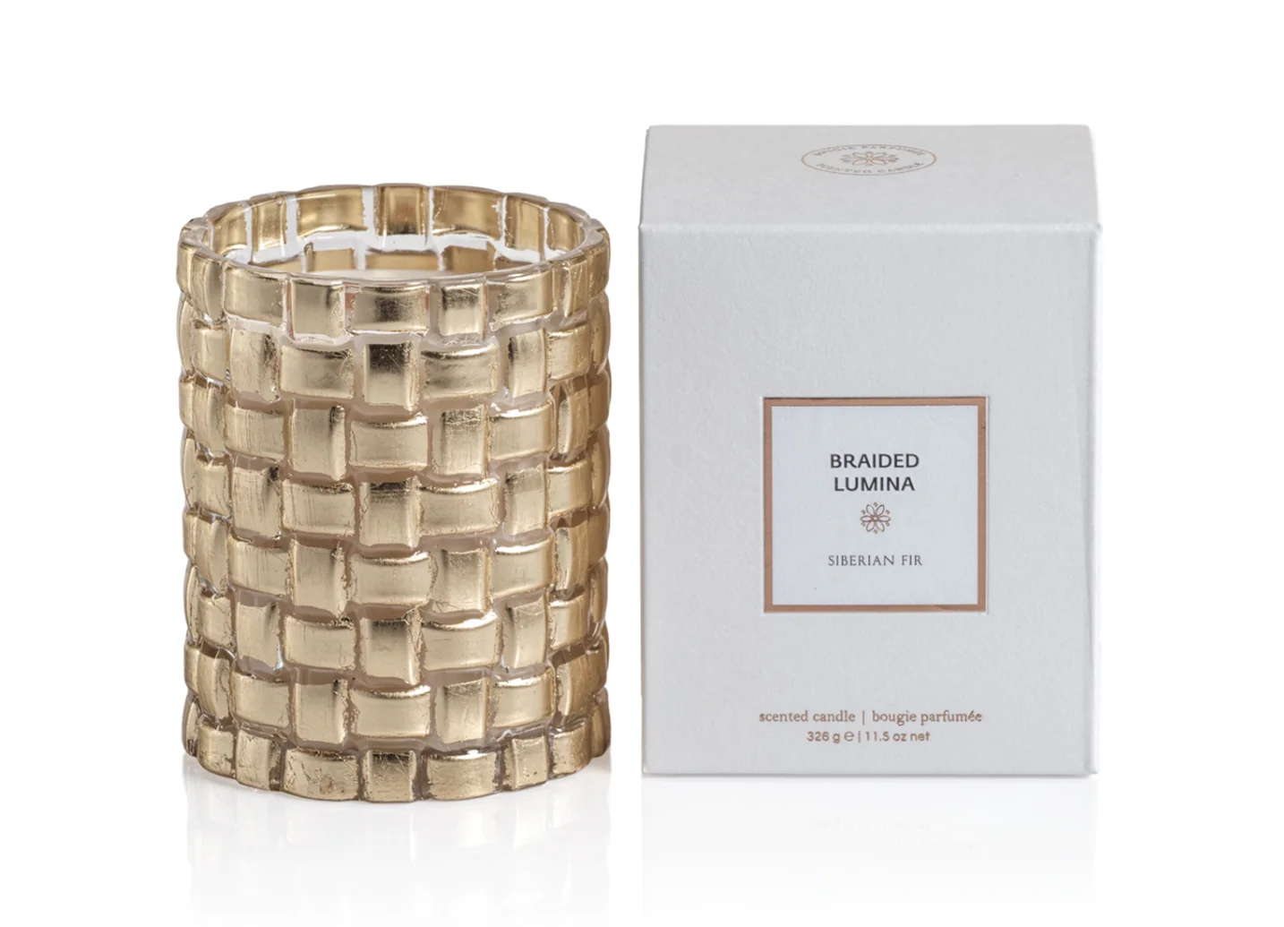 Siberian Fir Braided Lumina Candle