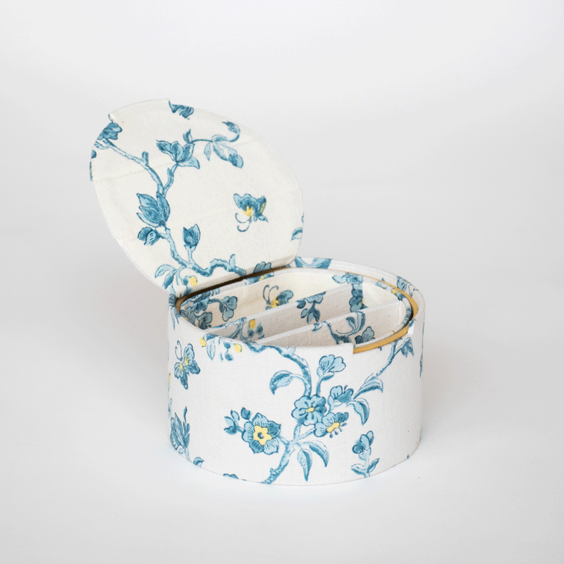 Keepsake Jewelry Box - Indigo