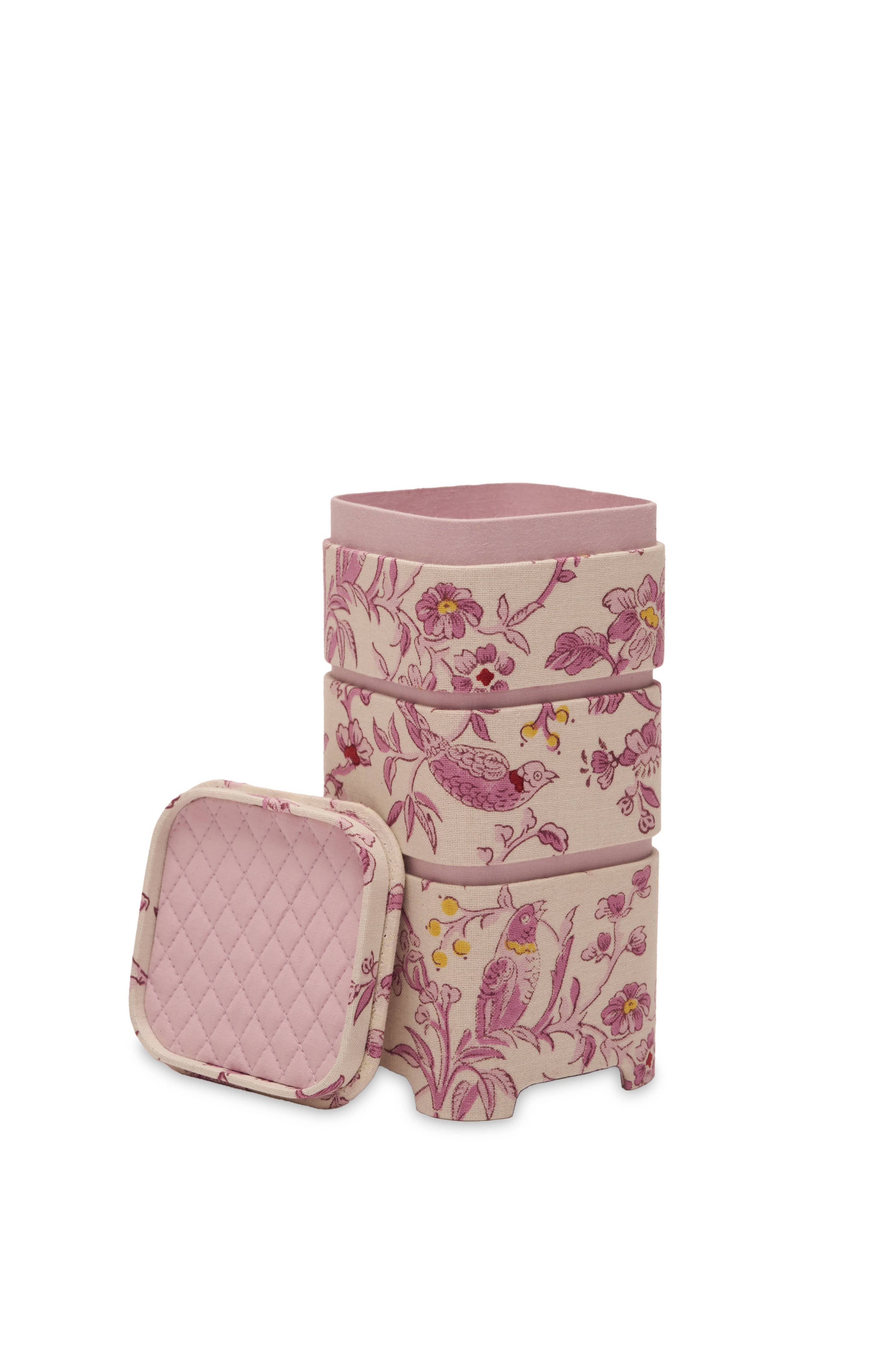 Square Jubako (3 Tier)