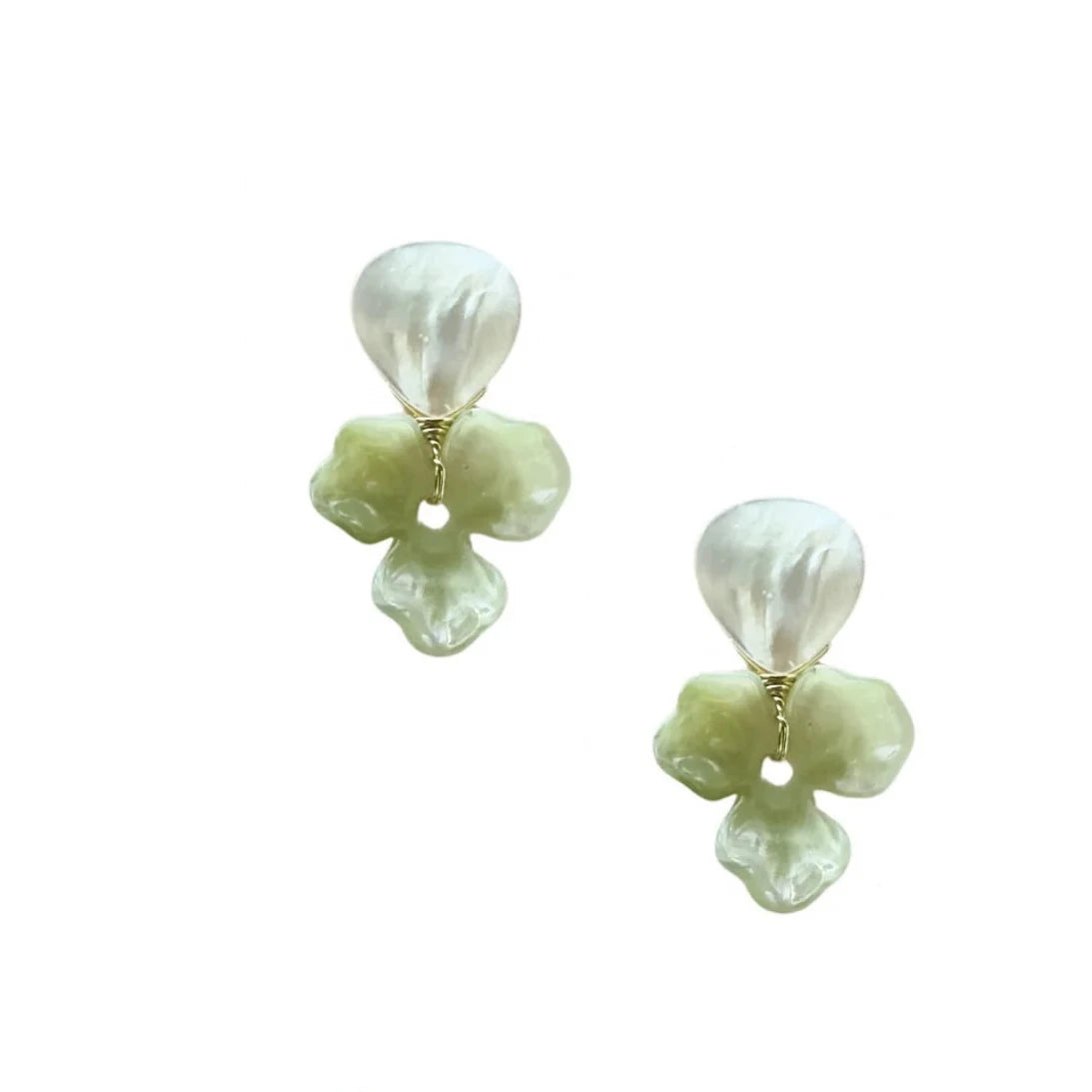 The Trillium Drop Earrings