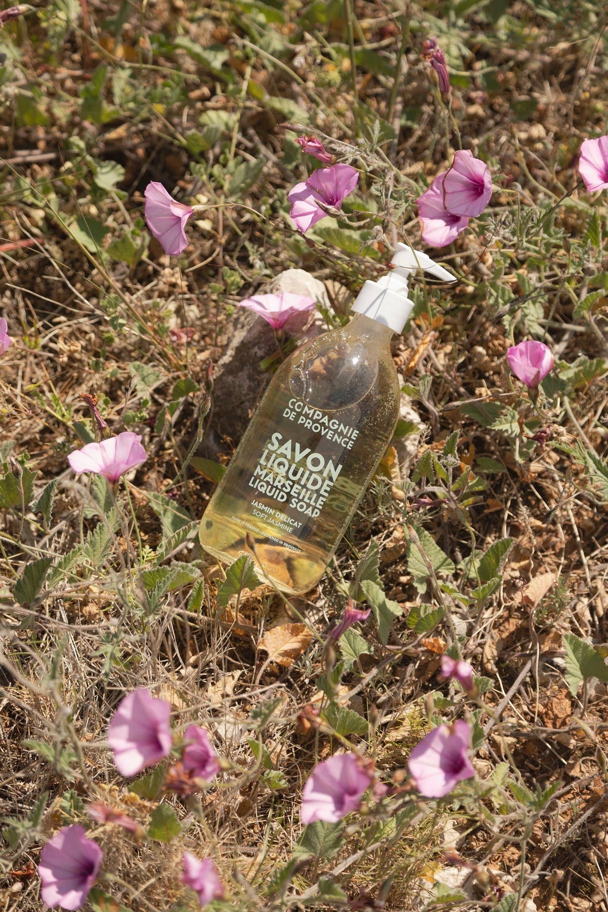 Liquid Marseille Soap Soft Jasmine 16.7 fl oz Glass