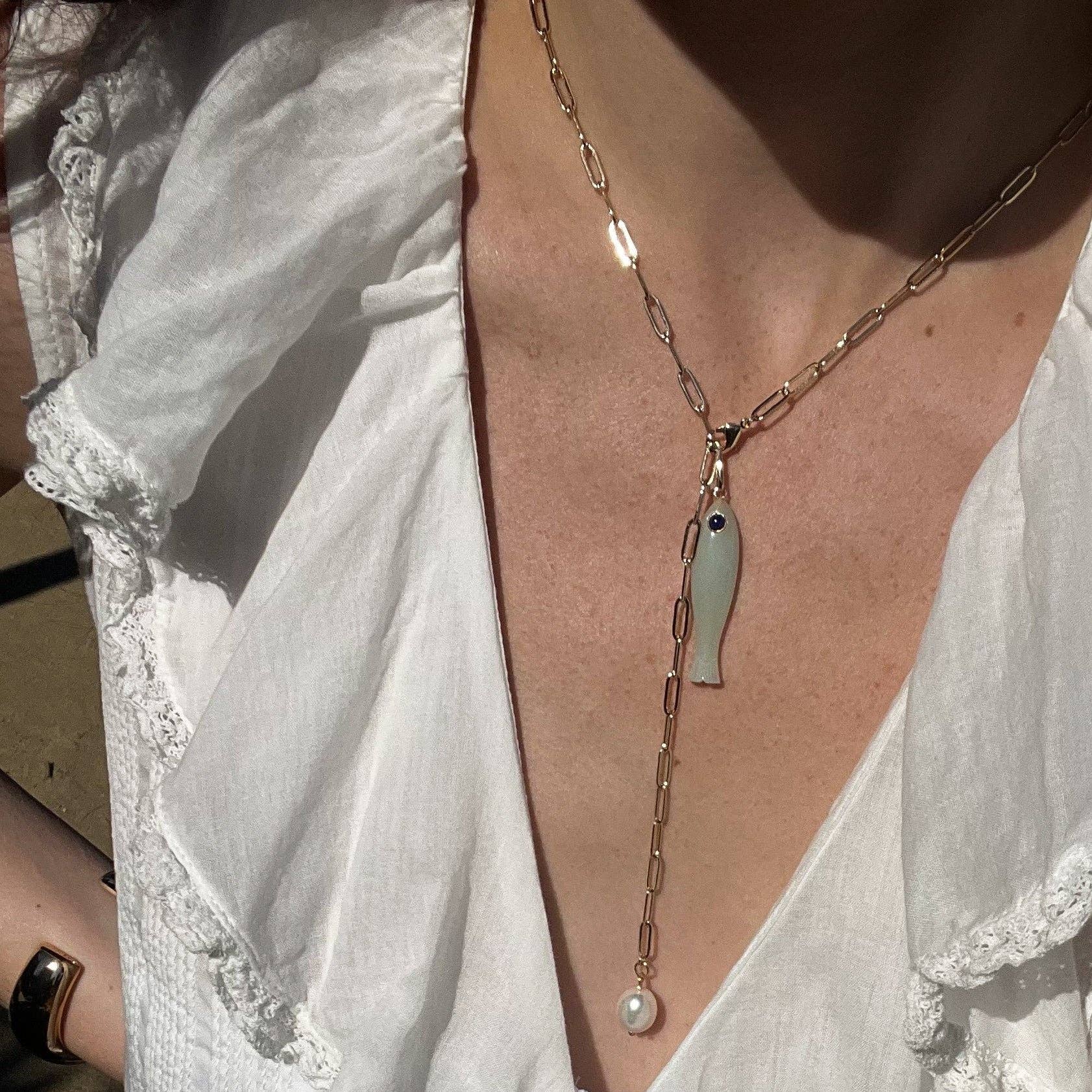 Fortuna Amazonite Charm