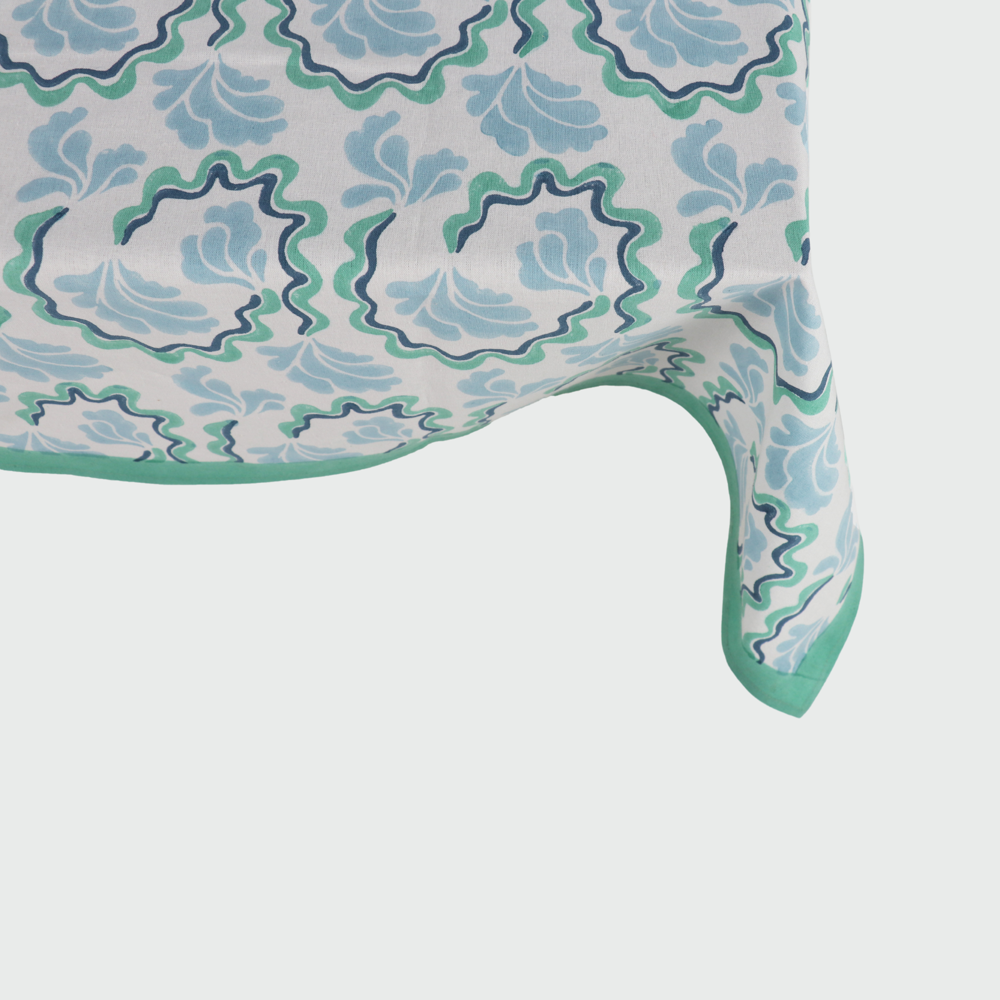 Lucie Tablecloth, Turquoise