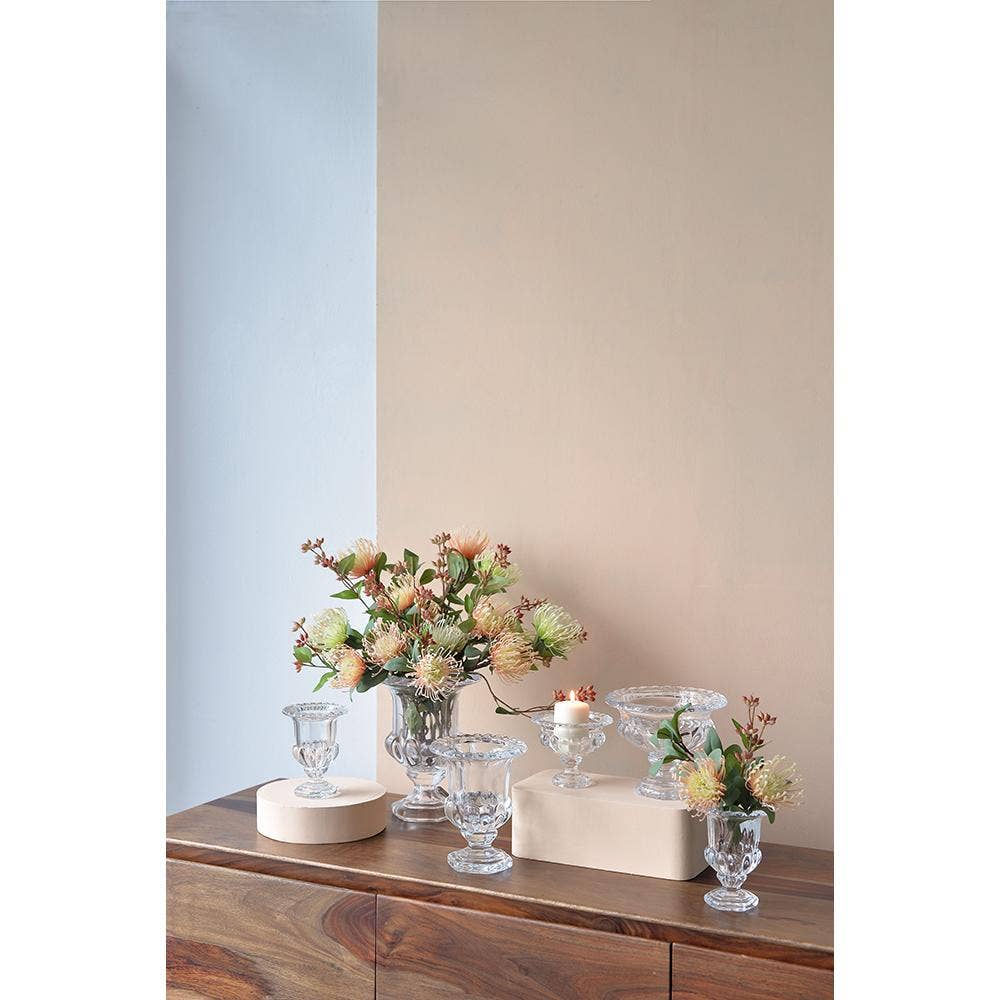 D4.5x6" Crystal Elegance Glass Vase