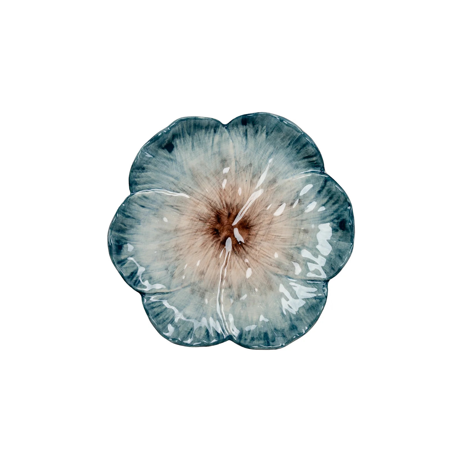 Elisabetta Flower Dessert Plate