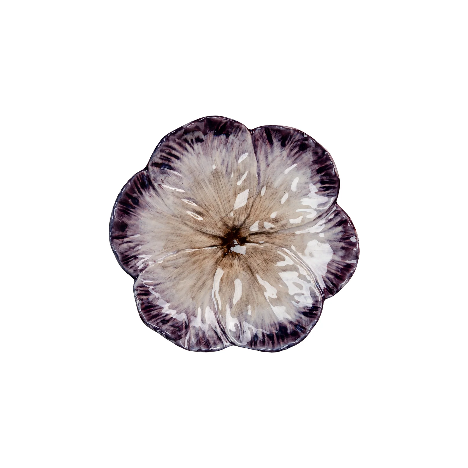 Elisabetta Flower Dessert Plate