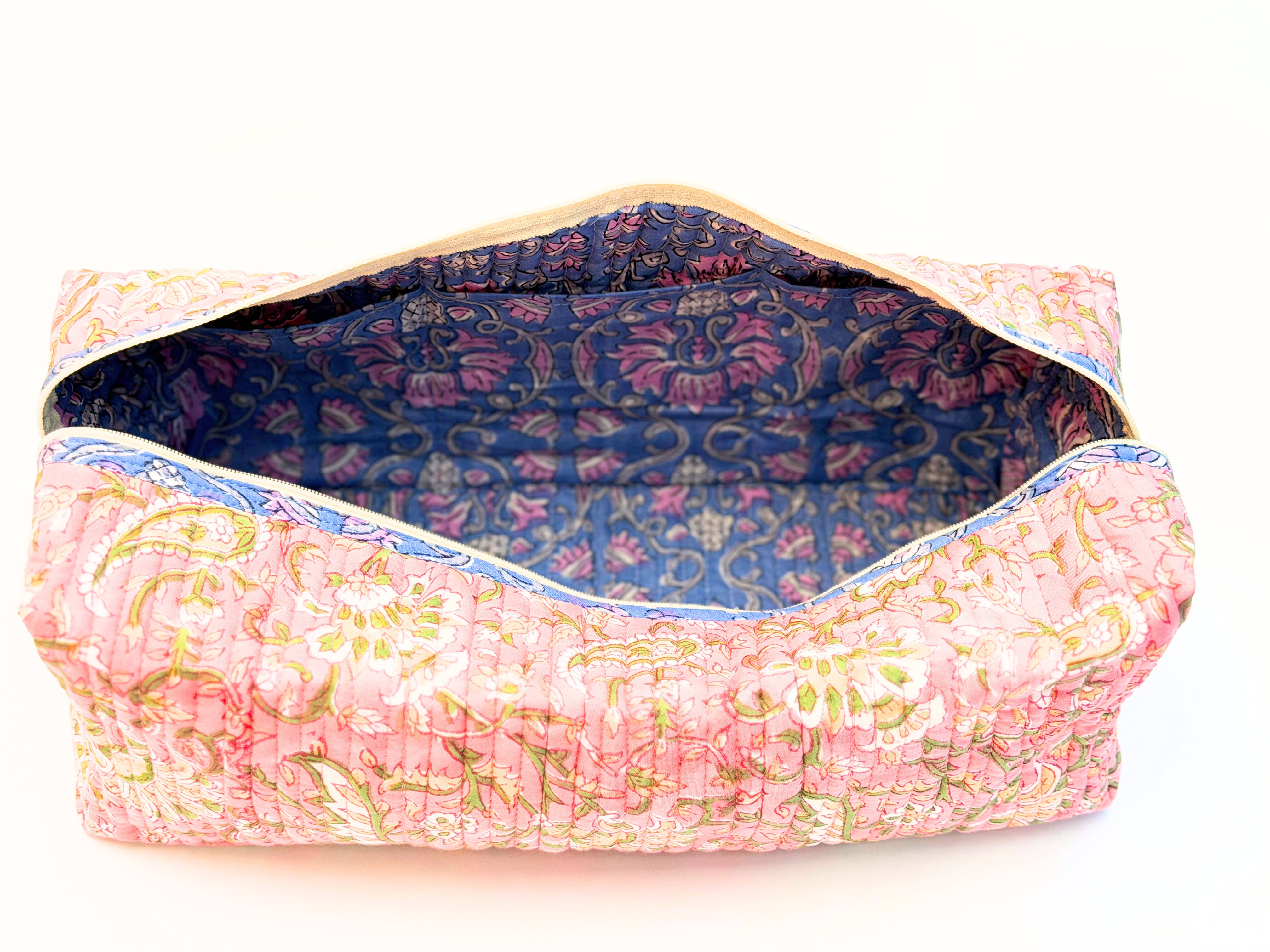 Dyson & Shark Travel Organizer Bag- Pink Floral