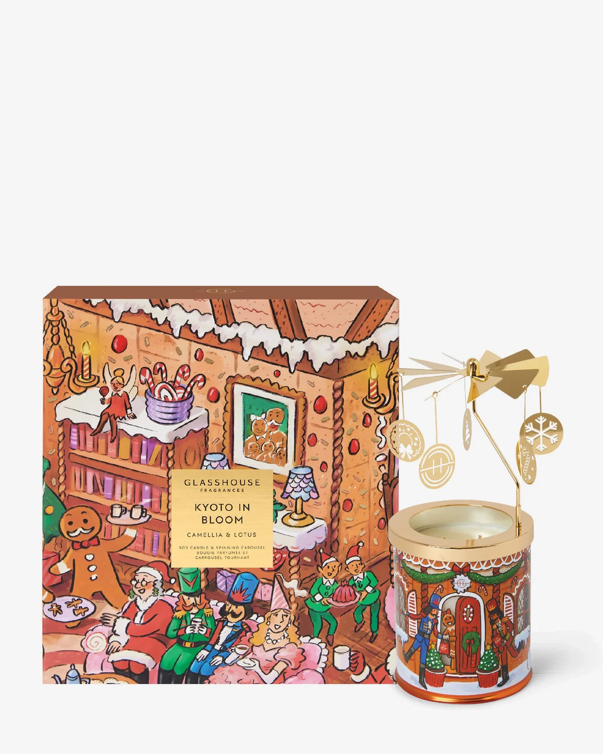 Kyoto In Bloom Candle & Spinning Carousel (Holiday Limited Edition)