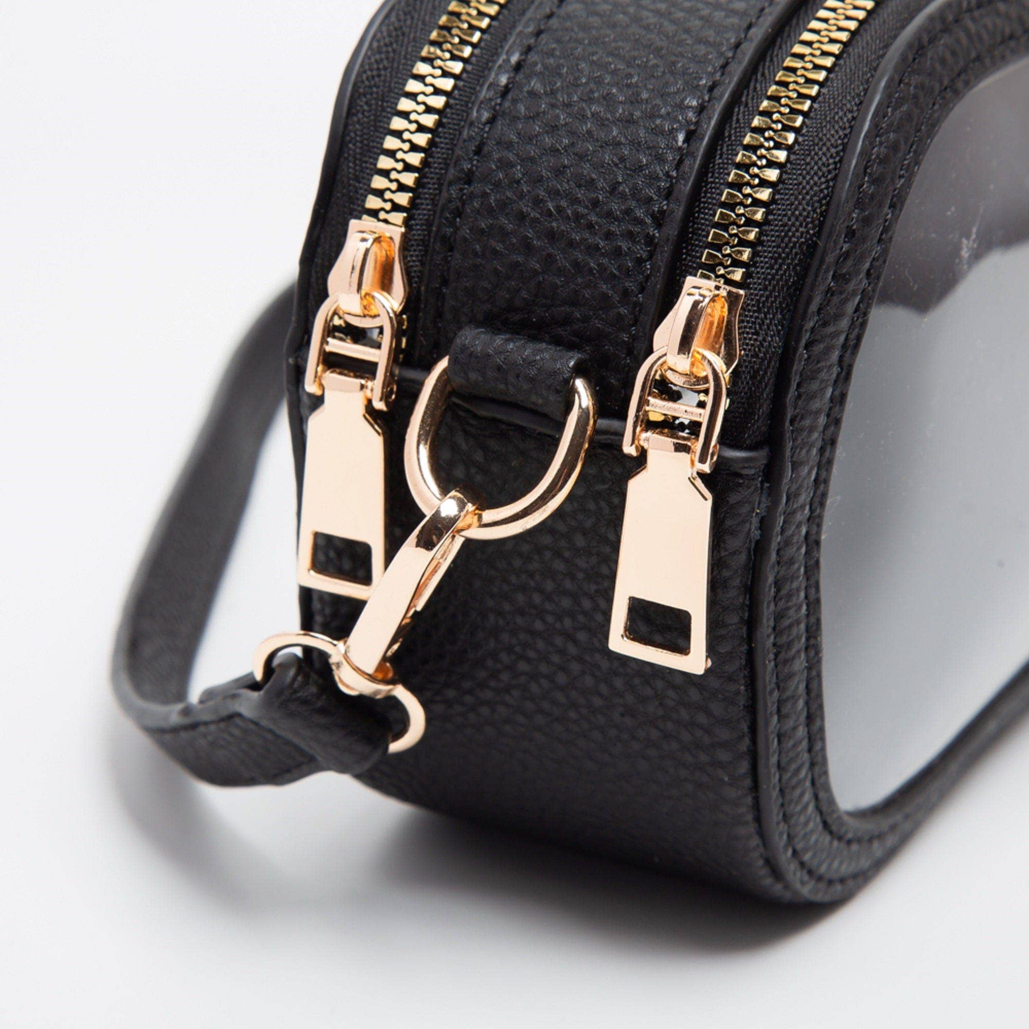 Double Zipper Oval Clear Gameday/Stadium Bag