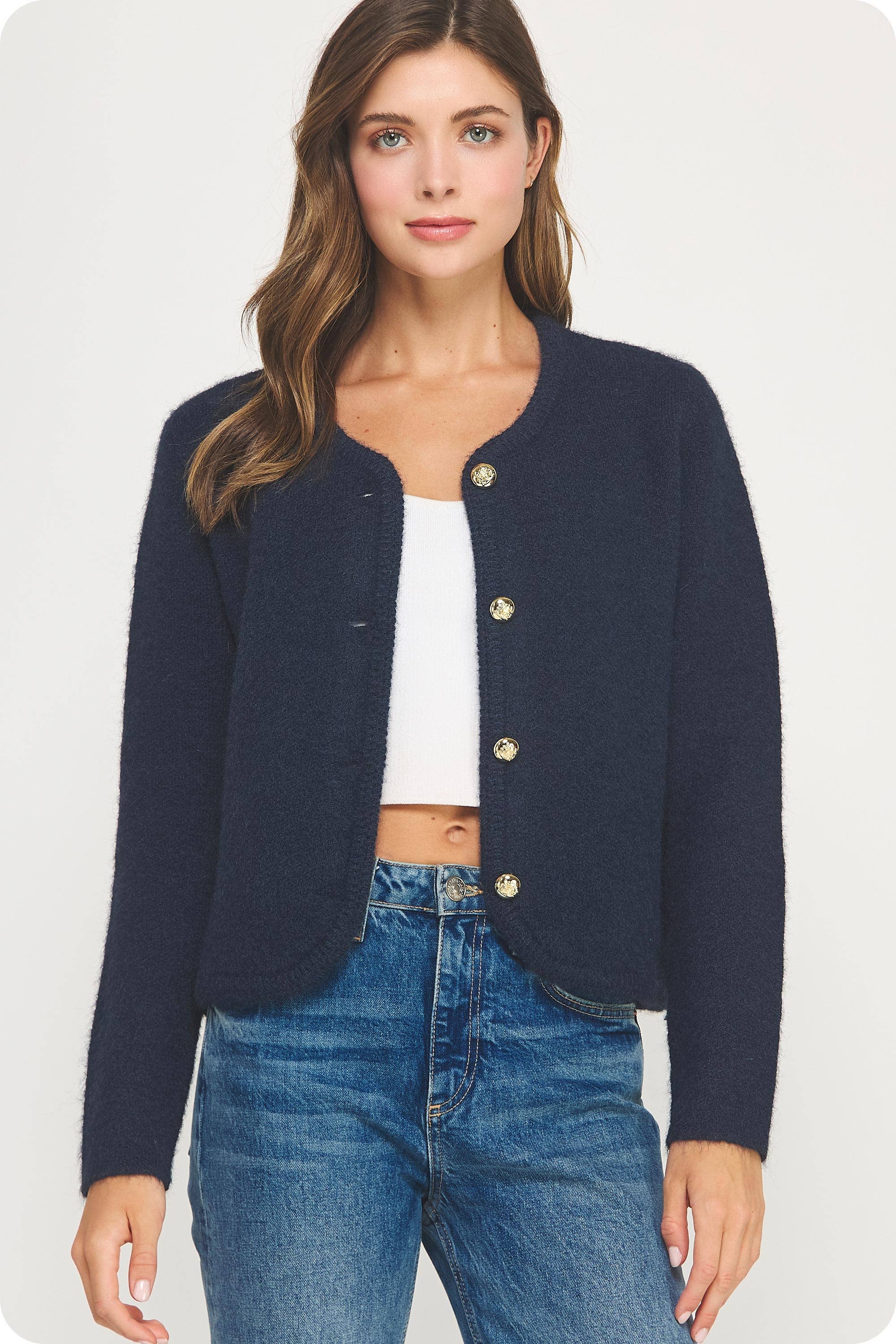 Button Down Cardigan