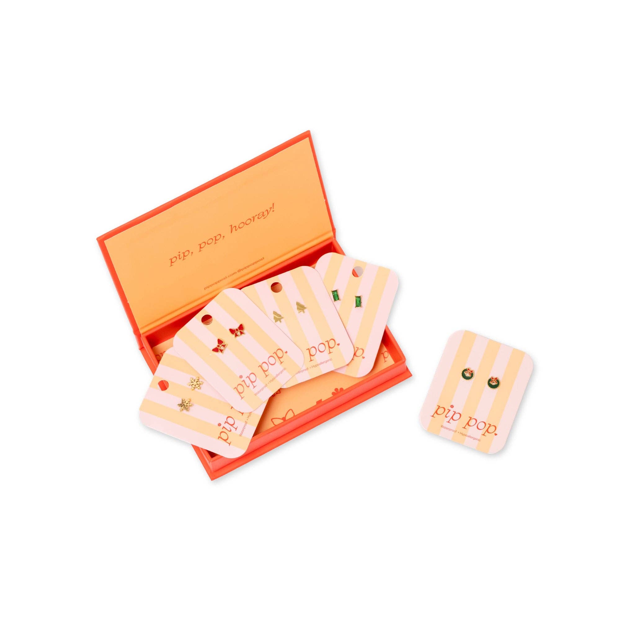 Holiday Pip Pop Post Earrings