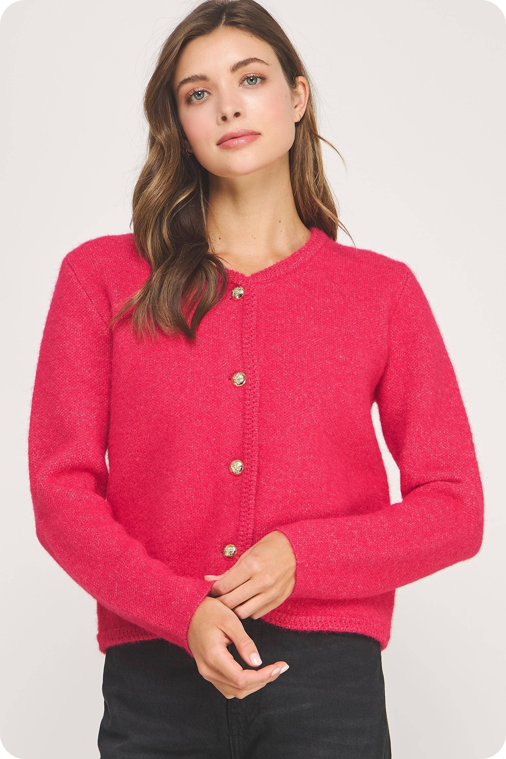 Button Down Cardigan