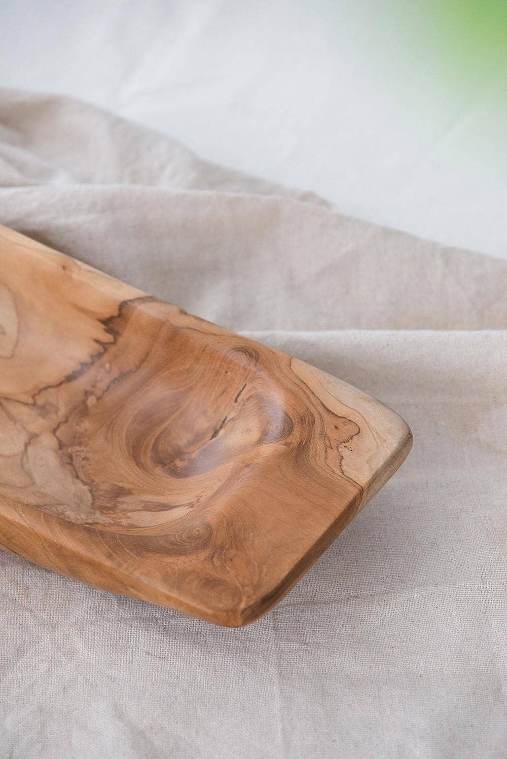 Teak Rect Tray