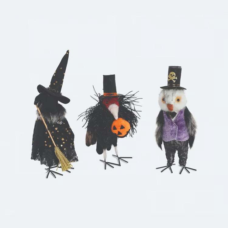 Halloween Bird Figure
