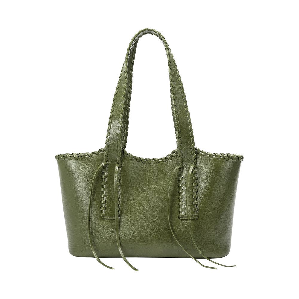 Phoebe Olive Recycled Vegan Shoulder Bag