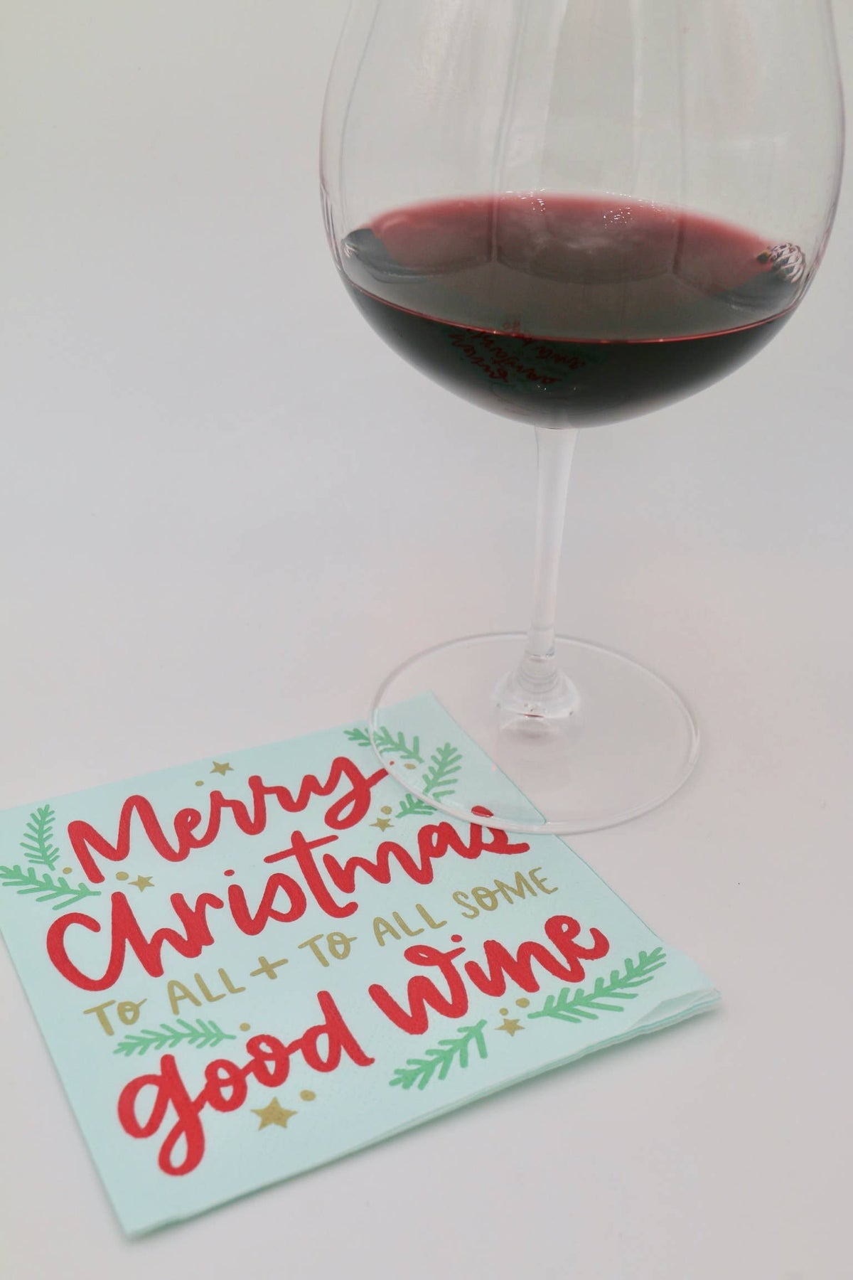 Christmas Cocktail Napkins | To All Some Good Wine - 20ct