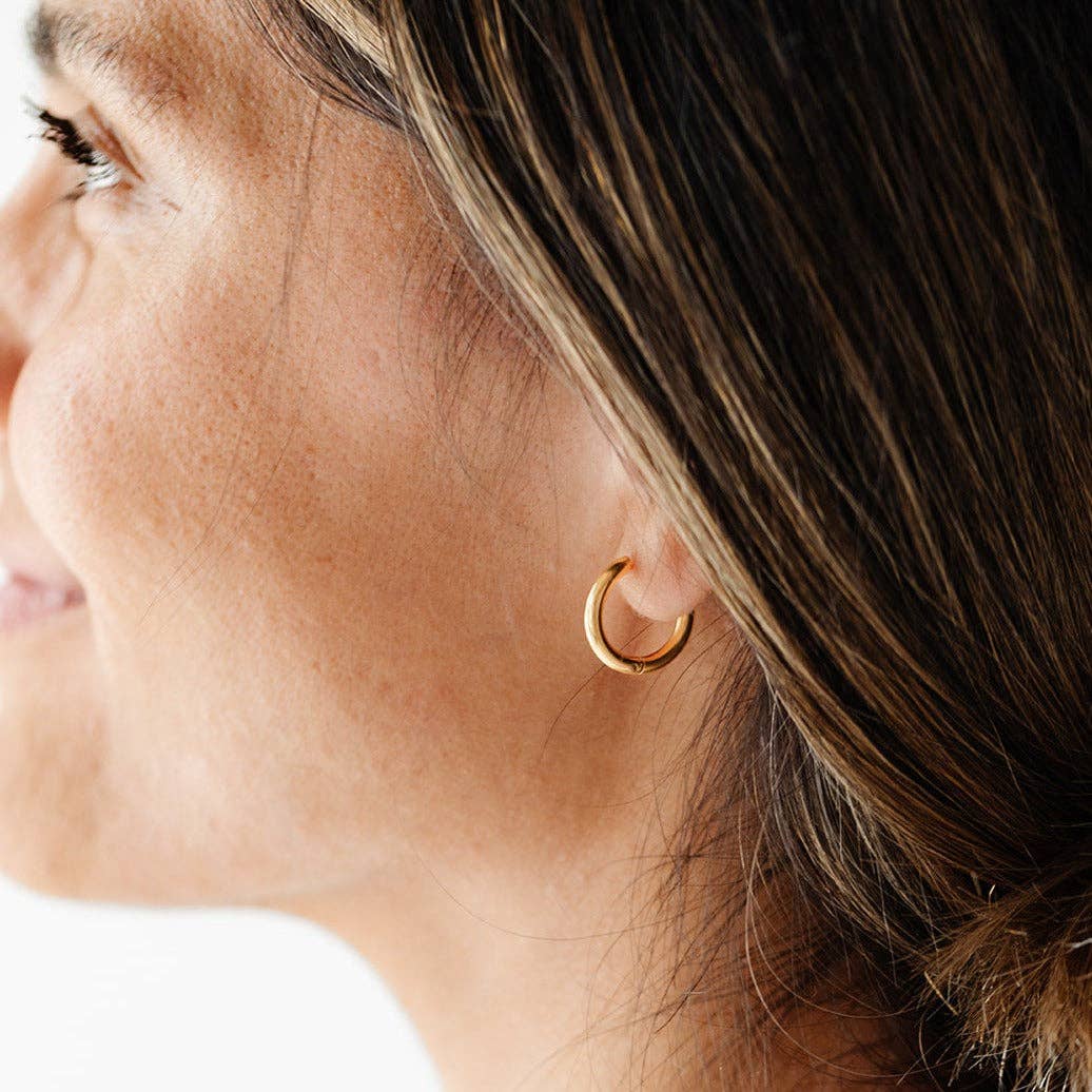 Endless Hoop: Gold / 10mm
