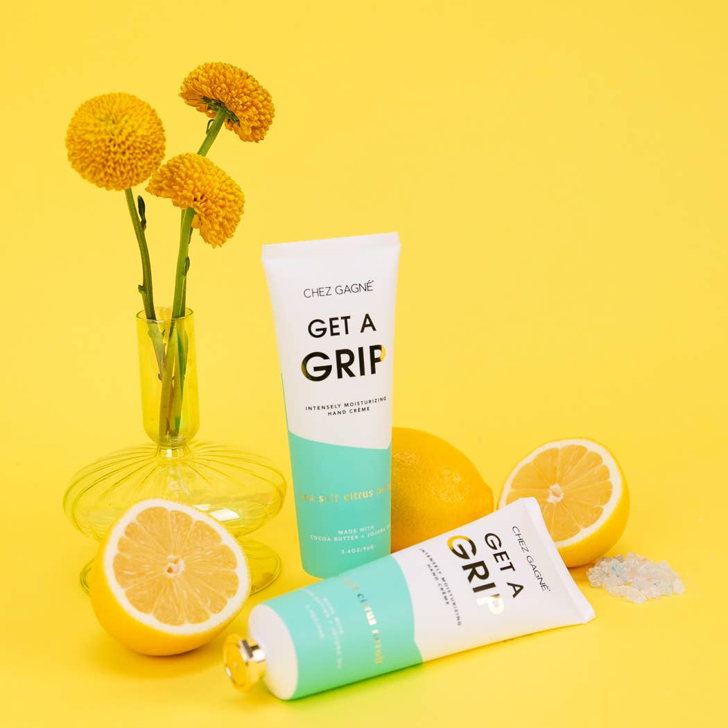 Get A Grip - Sea Salt, Citrus + Neroli - Clean + Vegan Hand Crème - 3.4oz
