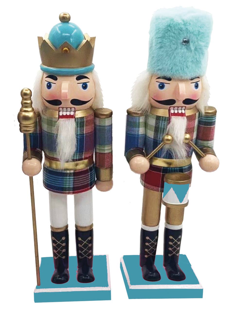 14" Pastel Nutcrackers