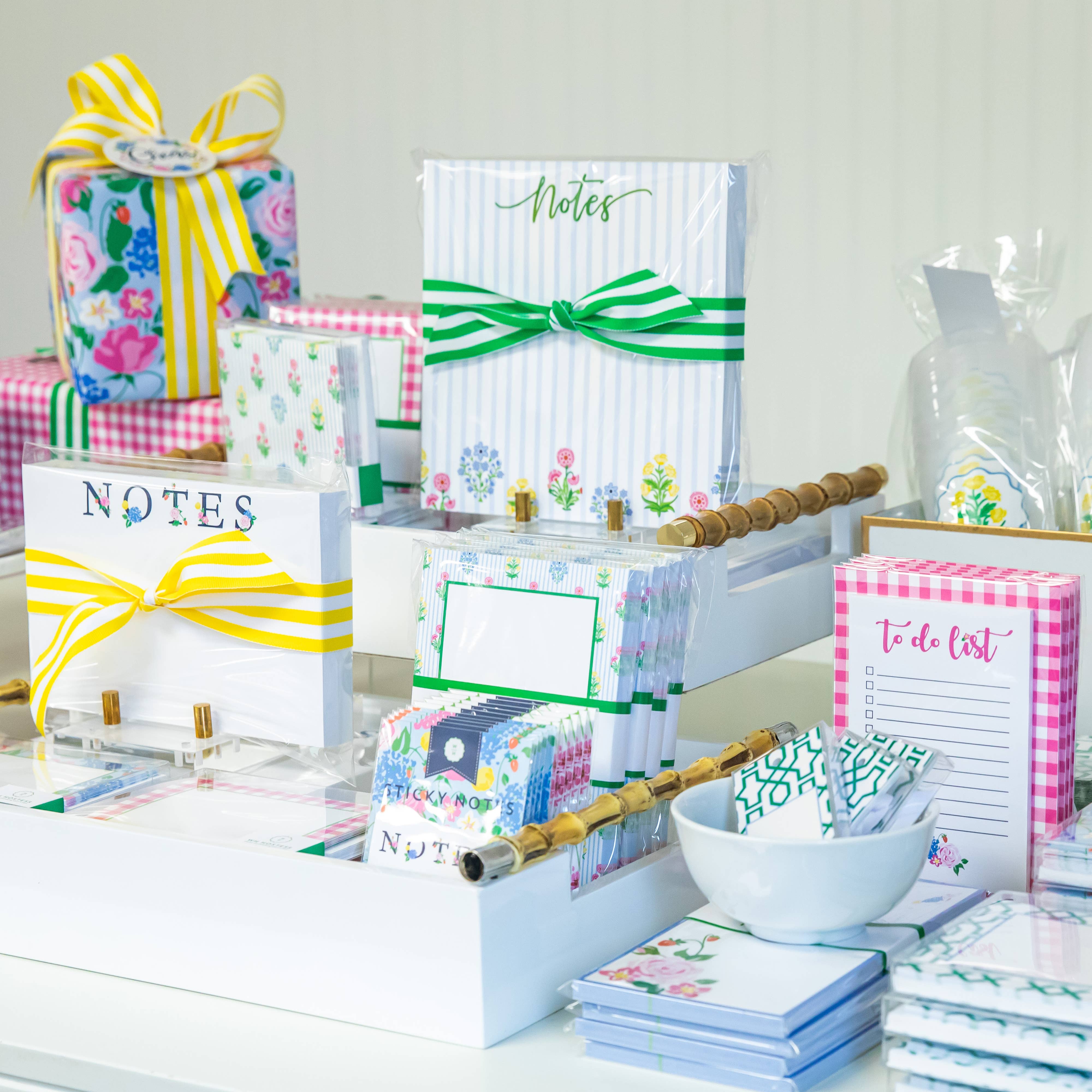 Coco Block Print Slab Notepad