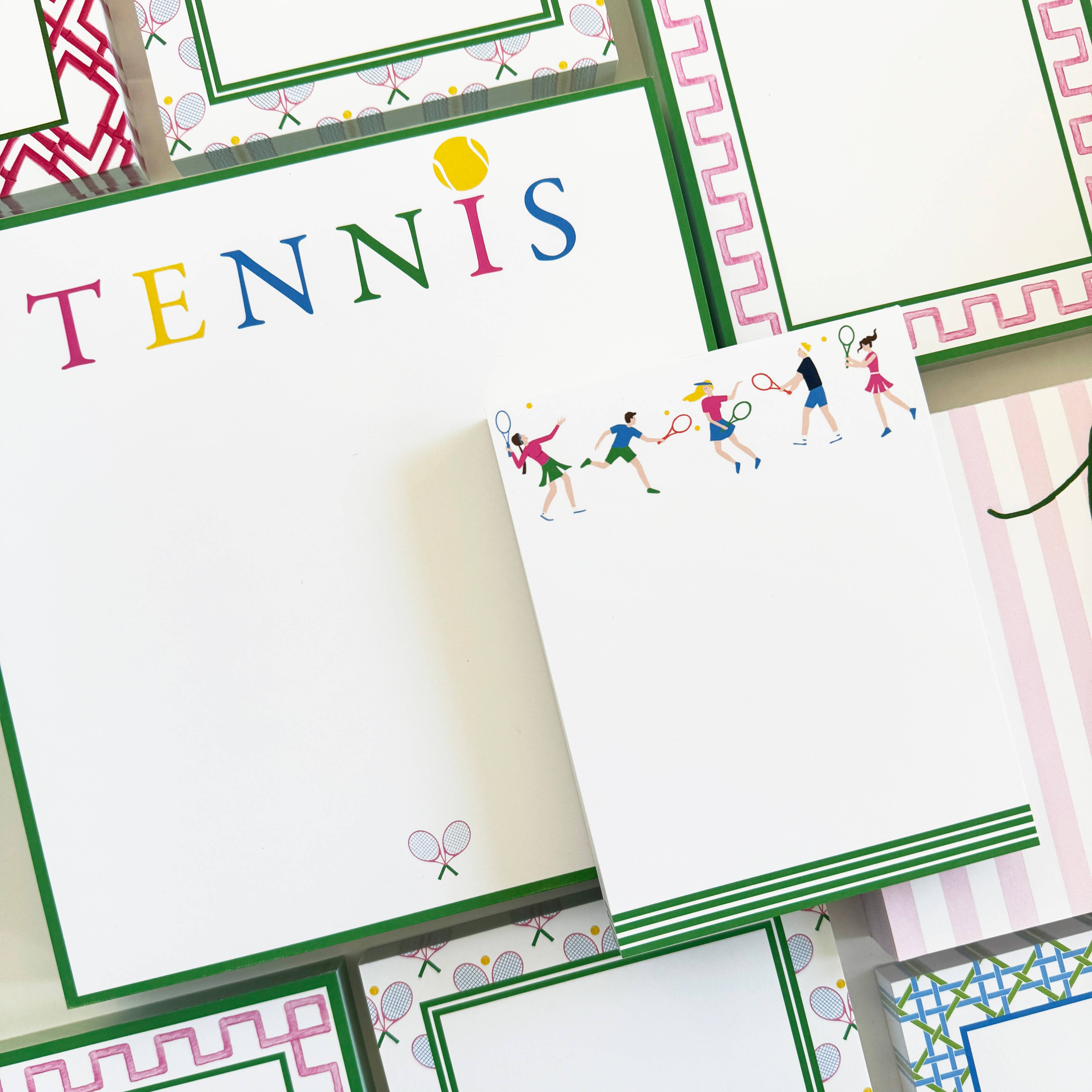 Tennis Slab Notepad