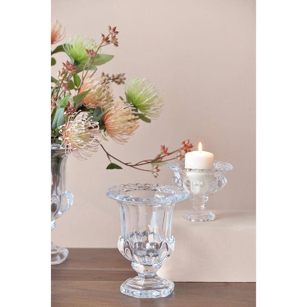 D4.5x6" Crystal Elegance Glass Vase